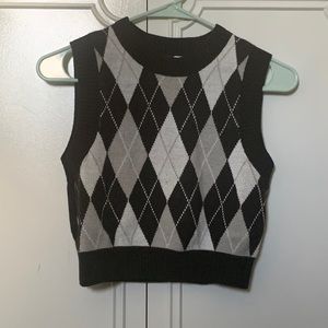 H&M Divided Pattern Sweater Vest